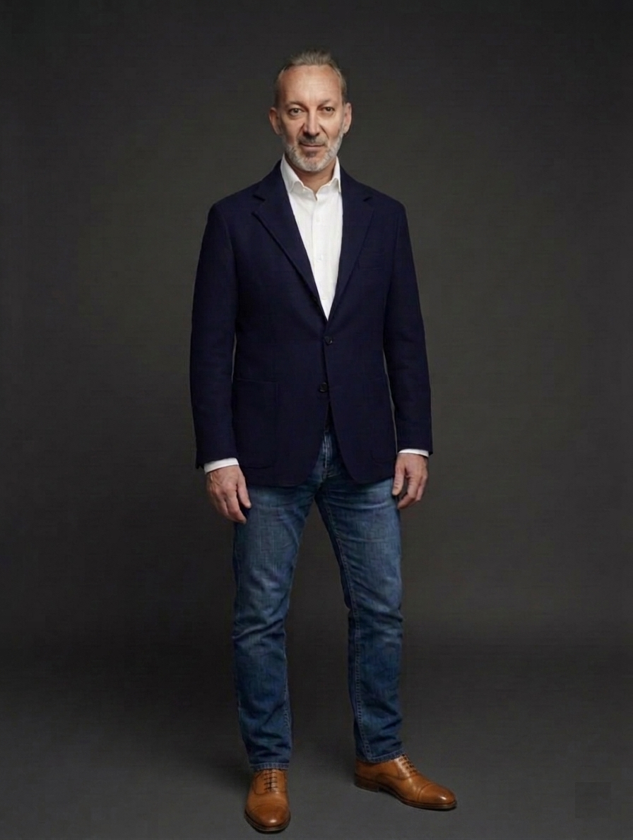 Eric Cardinal, fondateur de Cardinal M&A, dans son bureau